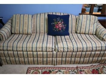 Vintage Sofa Made By Lee Industries For Abraham & Strauss Includes Pillows & Arm Covers