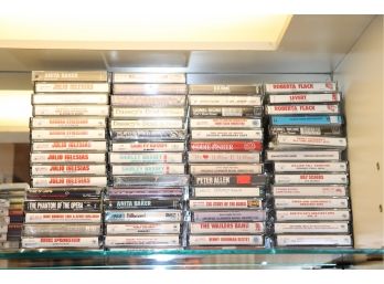 Lot Of Assorted  Cassette Tapes And Cds Artists Include Anita Baker, Julio Iglesias,  Shirley Bassey And More