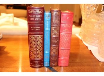 Ten Leather Bound Classic Books By The Franklin Library