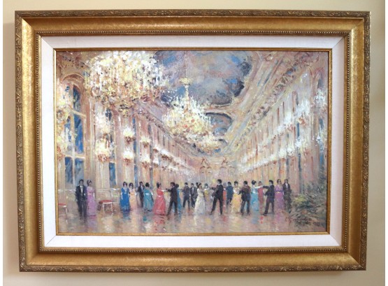 Signed Ballroom Limited Edition Print 129/950 By I Simpson