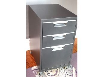 Rolling Storage File Cabinet, Great For Smaller Spaces