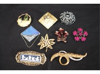 Womens Fashionable Pins & Brooches Includes A Piece By Avon