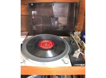 Vintage Thorens Record Player Not Tested As Is Condition May Be Good For Parts