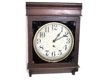 Sessions Vintage Wood Wall Clock, Not Tested