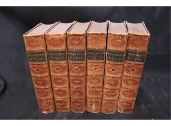 Collection Of Antique Websters Works, Memoirs, Little Brown & Company 1877