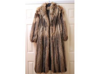 Raccoon Fur Jacket Approx. Size Small/Medium