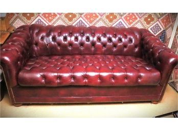 Chesterfield Style Sleeper Sofa Bed