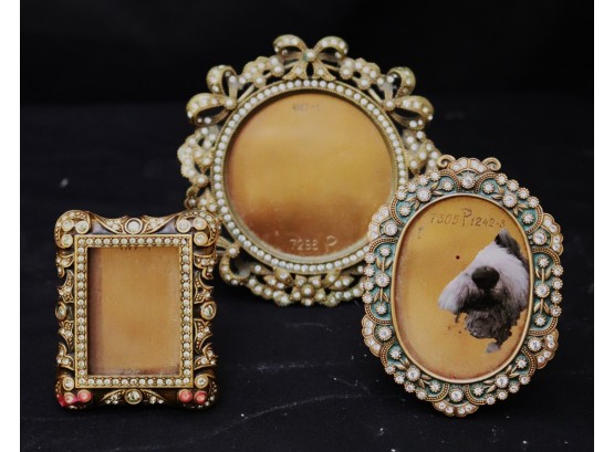 Collection Of Ornate Limited Edition Berebi Miniature Picture Frames