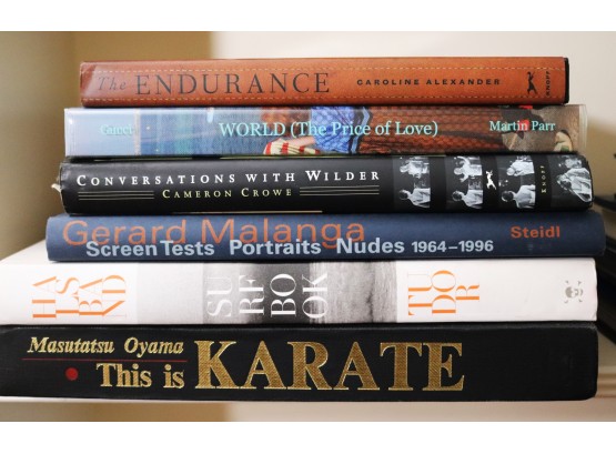 The Endurance, This Is Karate, Conversations With Wilder, Surf Book, Screen Test Portraits & World The Pr