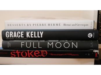 Stoked Surf Book With Holographic Cover, Prewar Surf Book, Grace Kelly, Full Moon, Desserts By Pierre