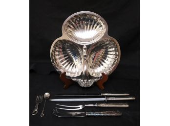 Tiffany & Co Sterling Baby Spoon, DHO Paris Serving Pieces, Candy Dish, Small Spoon With Swans Head