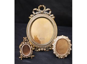 Collection Of Ornate Limited Edition Berebi Miniature Picture Frames