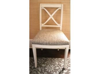 Side Chair With A Rustic Finish