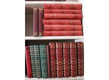 Collection Of Vintage Books Includes Volumes From The Library Of American History
