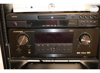 Marantz AV High Def Surround Sound SR3001 & Denon DVD Player