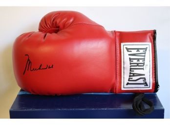 Muhammad Ali Autographed / Signed Glove With COA - Ali Over Liston