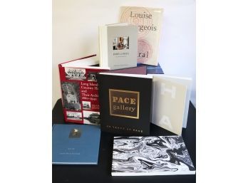 Lot Of Vintage Art Books With LI Country Homes, Pace Gallery, Dwellings Steven Sills Design & More