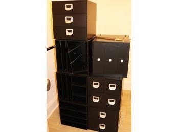 Set Of 7 Stackable Storage Cubes