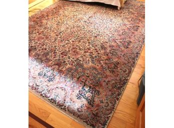 Vintage Karastan Wool Area Rug / Carpet In The Kirman Design