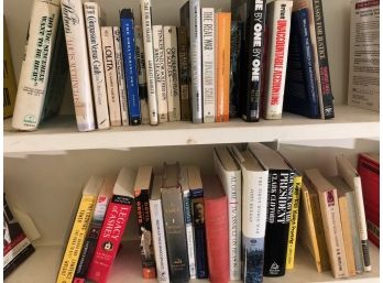 Lot Of Assorted Books Authors, Titles, And Condition Varies, Includes Counsel To The President & More