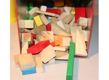Small Set Of Assorted Building Blocks