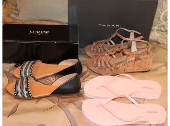 Women's Shoes Including Tahari And J. Crew Size 8