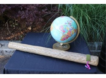 Rain Stick And Globe Of The World