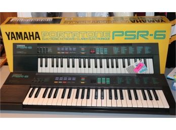 Yamaha PSR- 6 Portatone Electric Keyboard Used