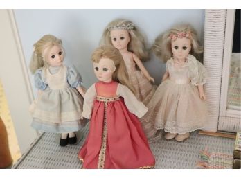 Lot Of Effanbee Porcelain Dolls