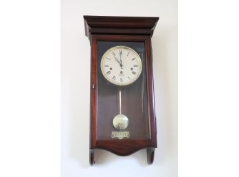 Vintage Wall Mounted Wall Clock New England Farmington, Conn U.S.A