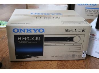Onkyo HT - RC430 AV Receiver / Ampli-Tuner Audio Video New In Box