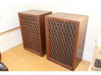 Pair Of Vintage Pioneer Speakers Model CS- 63DX