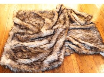Faux Fur Throw Blanket By Front Gate 50' X 70'