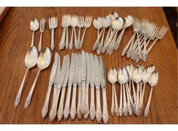 Set Of Community Stainless Steel Flatware Service For 10 With Extras