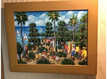 Caribbean Themed Painting By J.B. Gaston 96