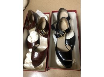 Salvatore Ferragamo Women's Shoes Size 7.5 B & 7.5 C