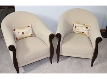 Pair Of Matching David Edward Fine Furniture Side Chairs