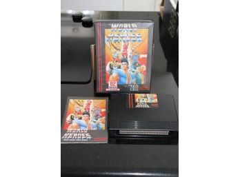 Original NEO GEO World Heroes Game 82 Megs With Booklet And Case
