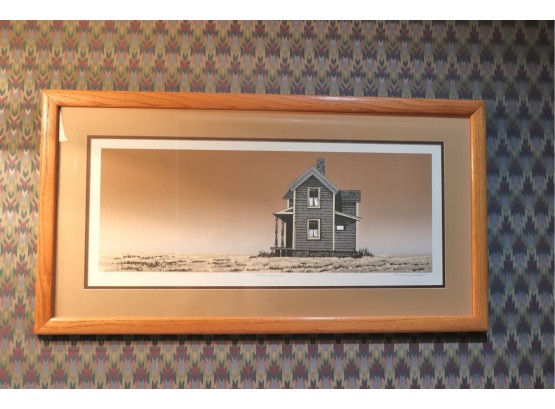 'happy Memories' By Patricia Stright 80 / 500 In Matted Wood Frame