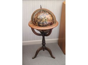 Decorative Wood Globe Made In Italy