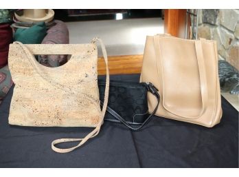 Lot Of Women's Handbags Includes Desmo Firenzie And Coach