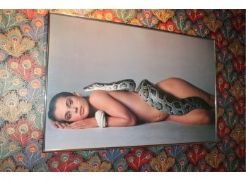 Natasha Kinski And The Serpent Framed Photo