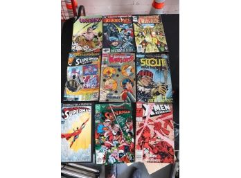 Mixed Lot Of Assorted Comics Titles Include Scout, X-Men, Warriors And More Condition Varies