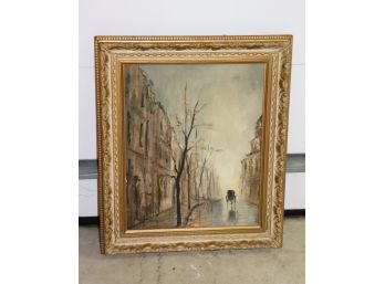 Signed Painting By F ADRH