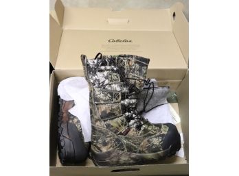New Cabela's Gore-Tex Saskatchewan Pac Boots 100% Waterproof Size 12D