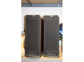 Pair Of Polk Audio Speakers RT3000p