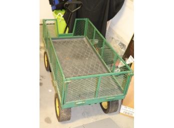 Outdoor Yard / Garden Cart With Handle