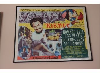 Original 1956 MGM’s Kismet Poster