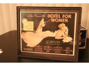Elsa Maxwell: Hotel For Women Lobby Card