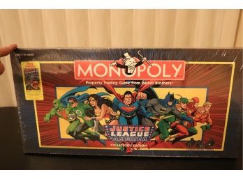 Justice League America Monopoly Collectors Edition Brand New